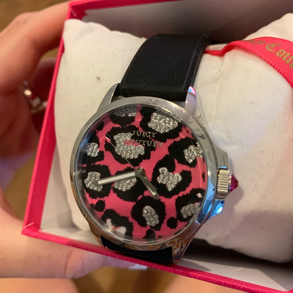 Juicy Couture Adjustable watch. Like new.